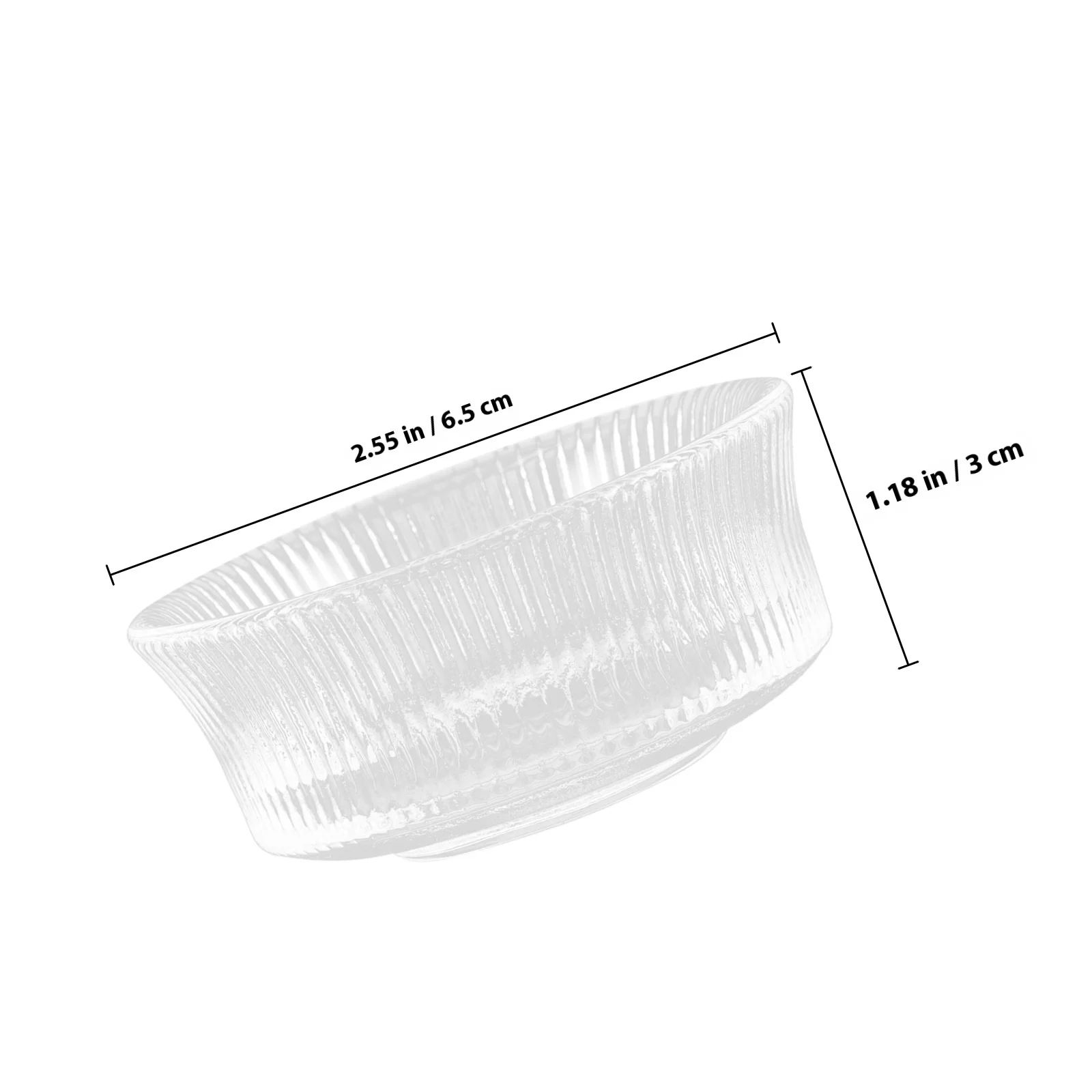 Piatto per unghie Dappen Ciotola in vetro per unghie acriliche Piatto di piccole dimensioni per miscelare polvere liquida Accessori per strumenti artistici per manicure