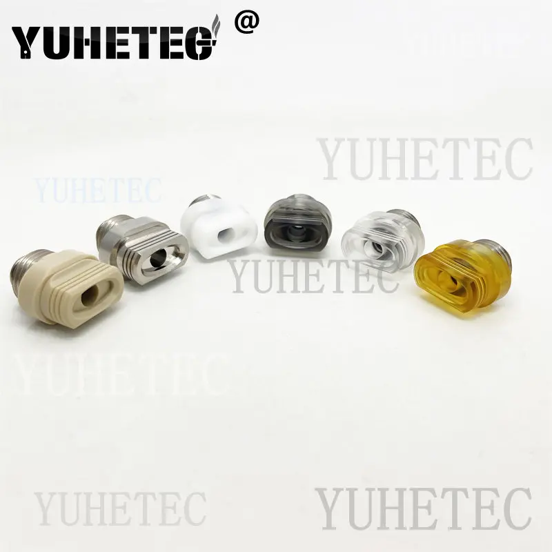 1ชิ้นปลายหยดสแตนเลส/Peek/Pei/เหล็กทั้งหมด/กล่องแท่งสูบ MVP อุปกรณ์เสริมตัวทำละอองถัง BB