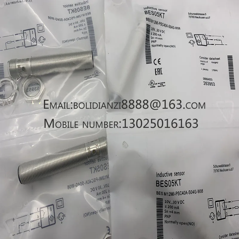 Новый датчик приближения BES05KT BES M12MI-PSC40A-S04G-W08