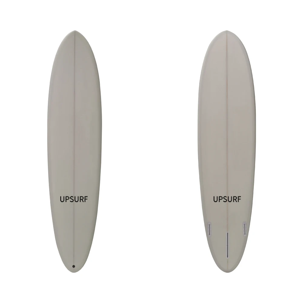 Upsurf Blank Surfboard Longboard Pu Foam Surf Board With Plastic Fins