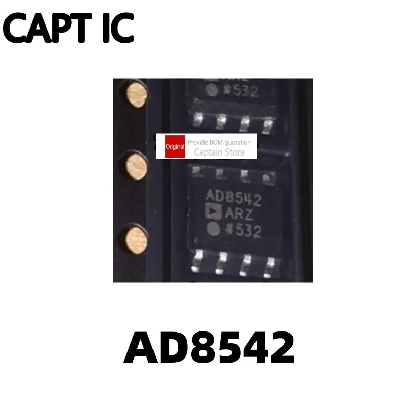 5PCS AD8542 AD8542A AD8542AR AD8542ARZ SOP8 amplifier chip