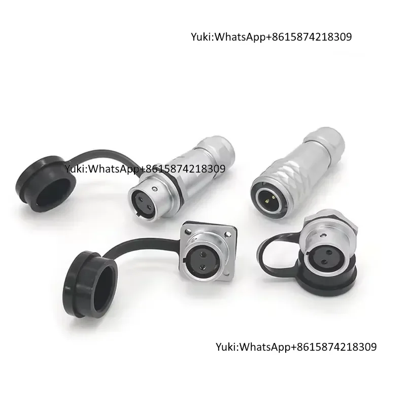 IP67 Waterproof Weipu Industrial Push Pull Metal Plug Male SF1610 2Pin 4P Electrical Aviation Connector for Blackmagic 4K