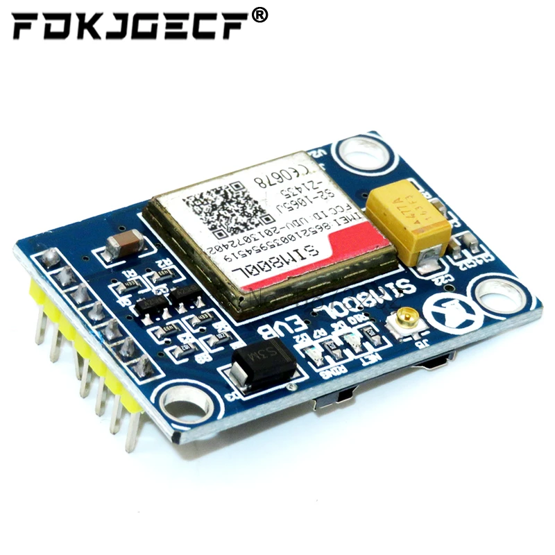 SIM800L V2.0 5V Bezprzewodowy moduł GSM GPRS czterozakresowy z nasadką kabla antenowego — zdjęcie produktu 3