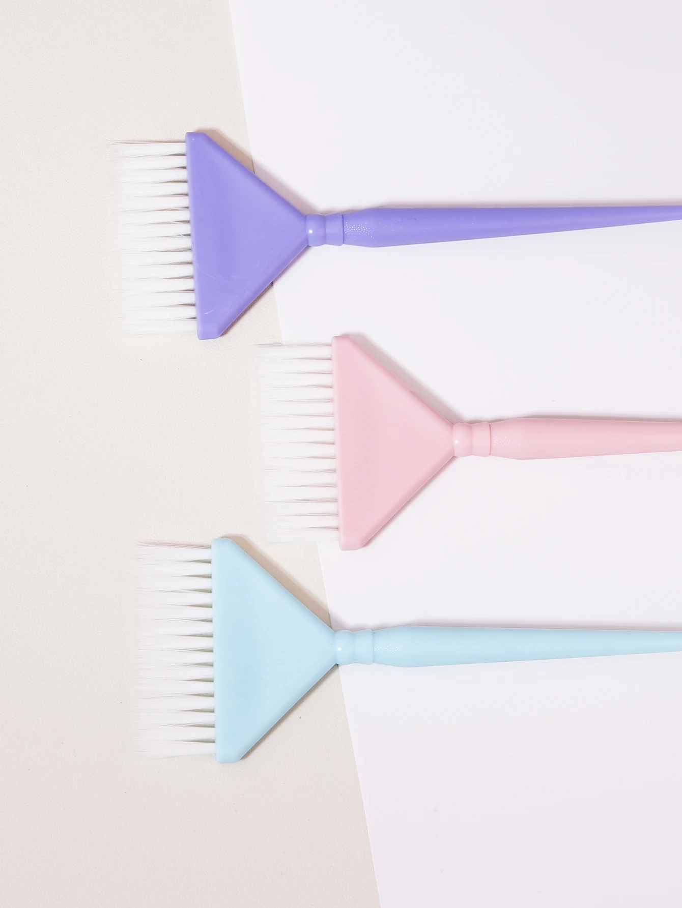professional hair dye plastic hair brush soft hair dye brush salon hairdresser hair dye accessories Special for real hair wigs
