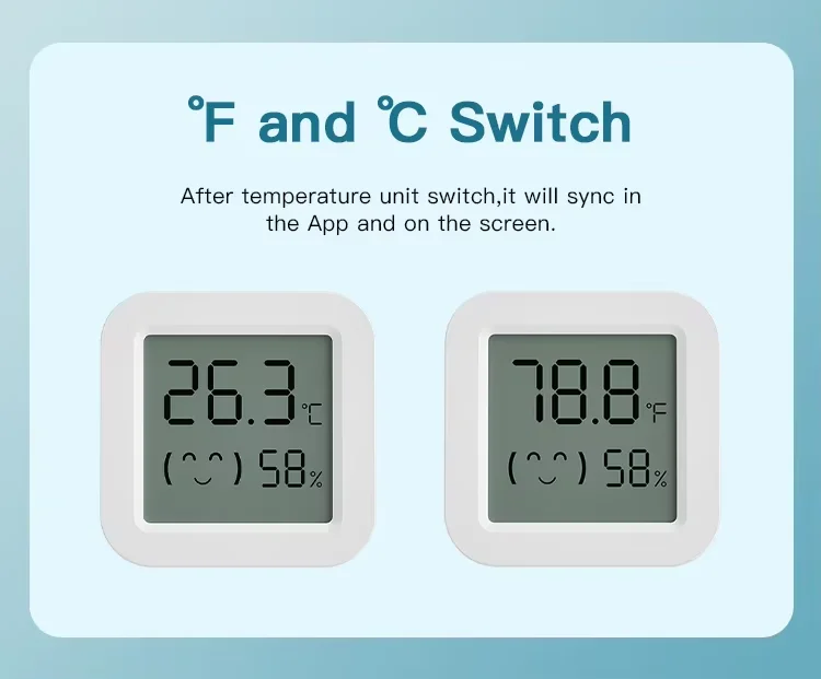Tuya Zigbee sıcaklık nem sensörü akıllı ev LCD ekran için Alexa Google ev APP akıllı yaşam Tuya akıllı Yandex ile çalışır