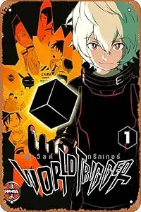 World Trigger Poster 2 8 x 12 Inches - Retro Vintage Metal Tin Sign for Home Bar Pub Garage Decor Movie Gifts 1pc sign sign