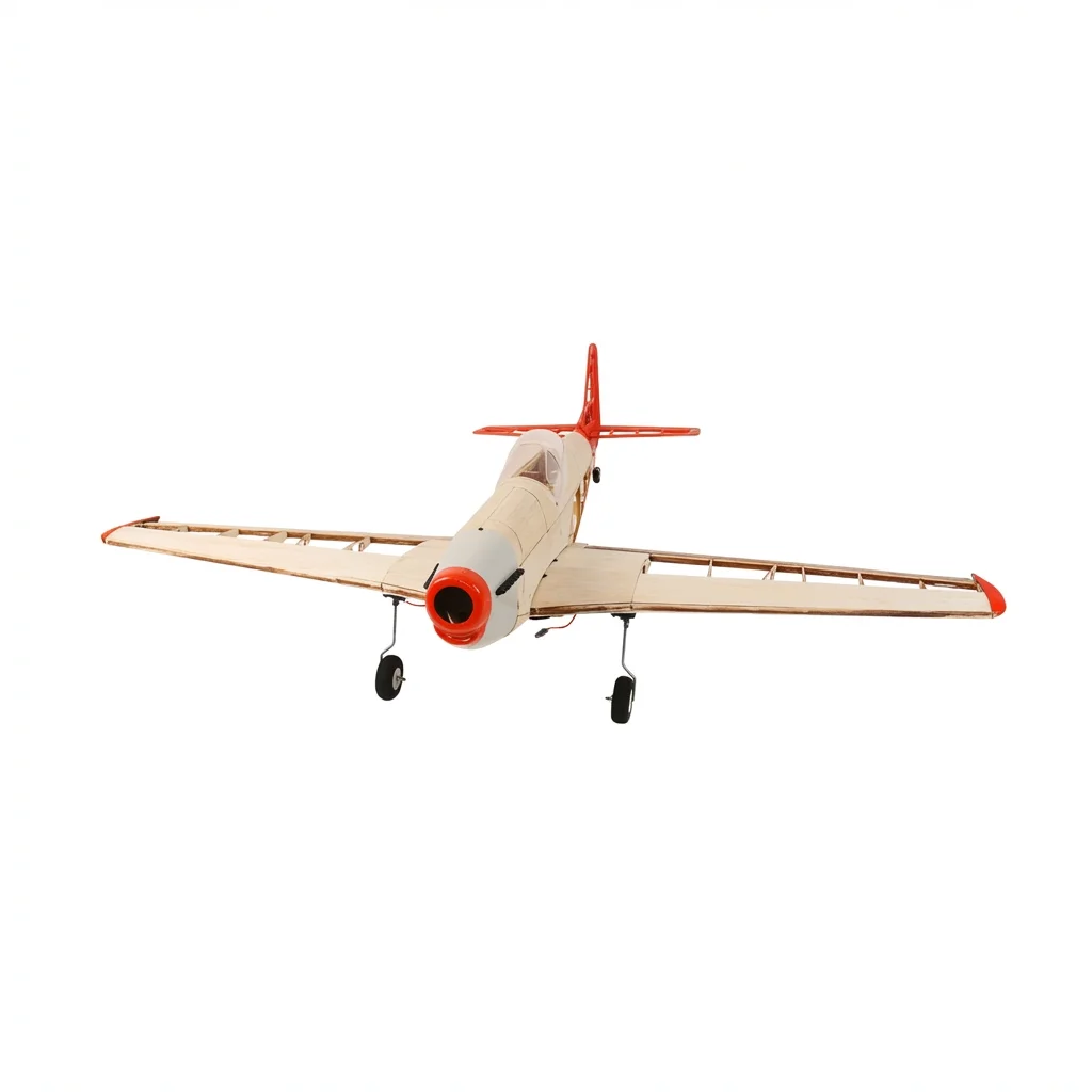 NEW P51 Mustang RC AirPlanes Laser Cut Balsa Wood Airplane Kit Frame Wingspan 1010mm  Model Building Kit - view 4