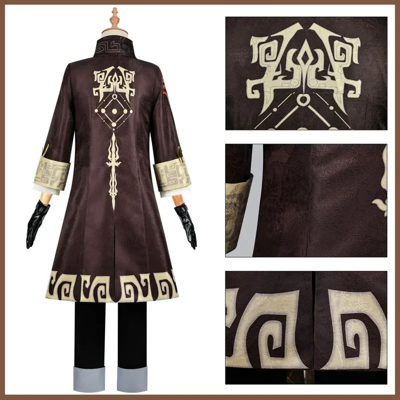 FC6Anime เกม Dragon กลับเทียนคอสเพลย์ชุดวิกผมสไตล์จีนยาวชุดเต็มชุดผู้ใหญ่แบบดั้งเดิมเทศกาล @ FC8!