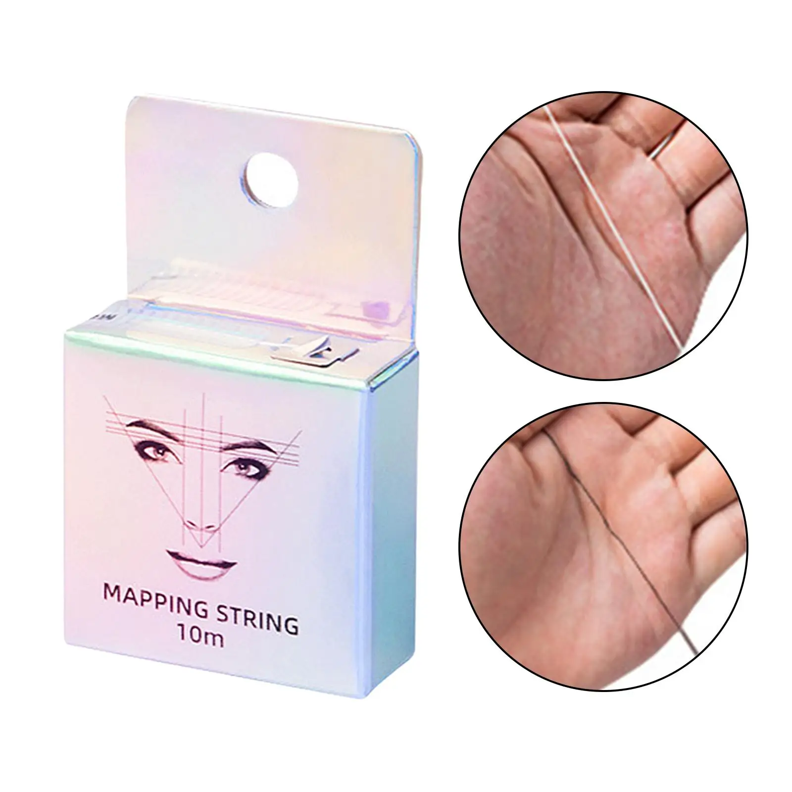 10M Mapping Pre-Ink String Microblading Brow Mapping Make Up Dyeing Liners for