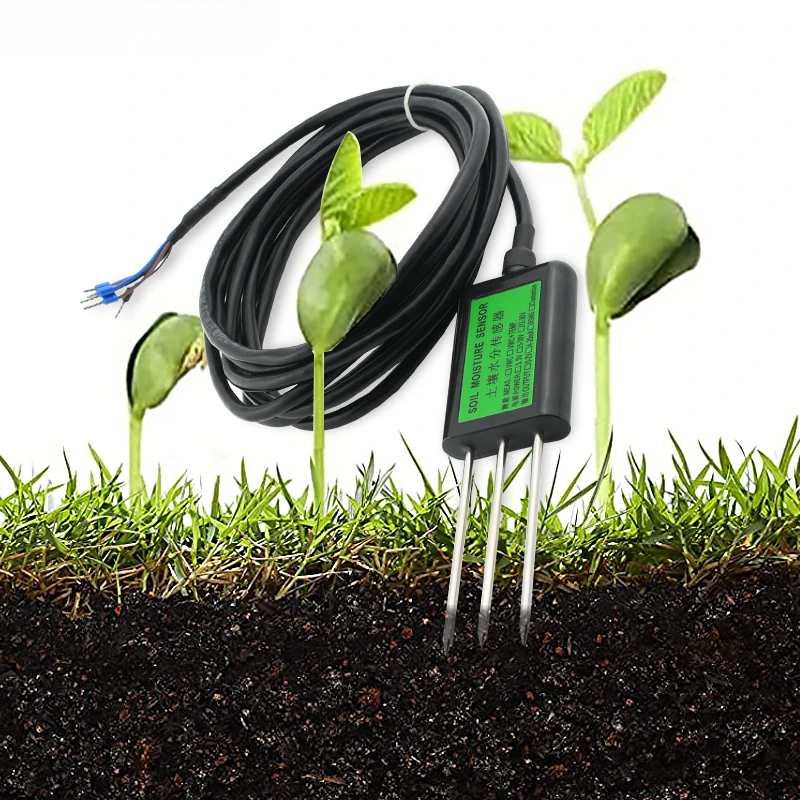 Wood Chip Moisture Detector RS485 Soil PH NPK Humidity  Monitor Meter Sensor Conductivity Detector Soil MoistureTester