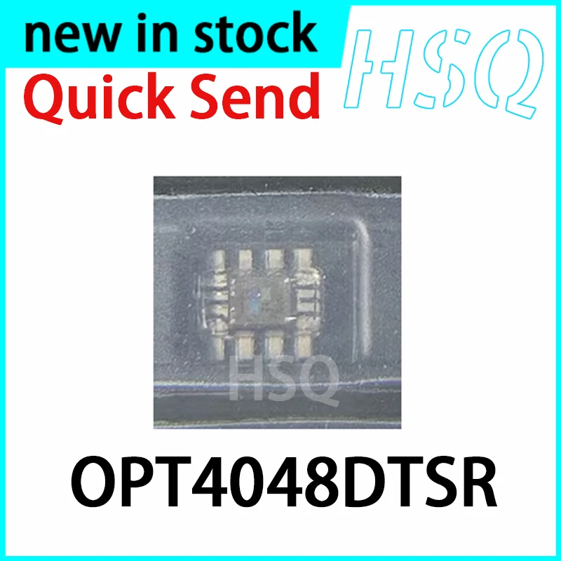 1PCS New OPT4048DTSR OPT4048 SOT5X3-8 High-speed and High-precision Three Color XYZ Color Sensor Chip in Stock