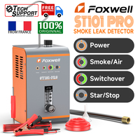 FOXWELL ST101 PRO Automotive Smoke Leak Detector Turbo 1.2Bar Built-in Air Pump EVAP EGR Intake Vacuum Leak Tester Smoke Machine