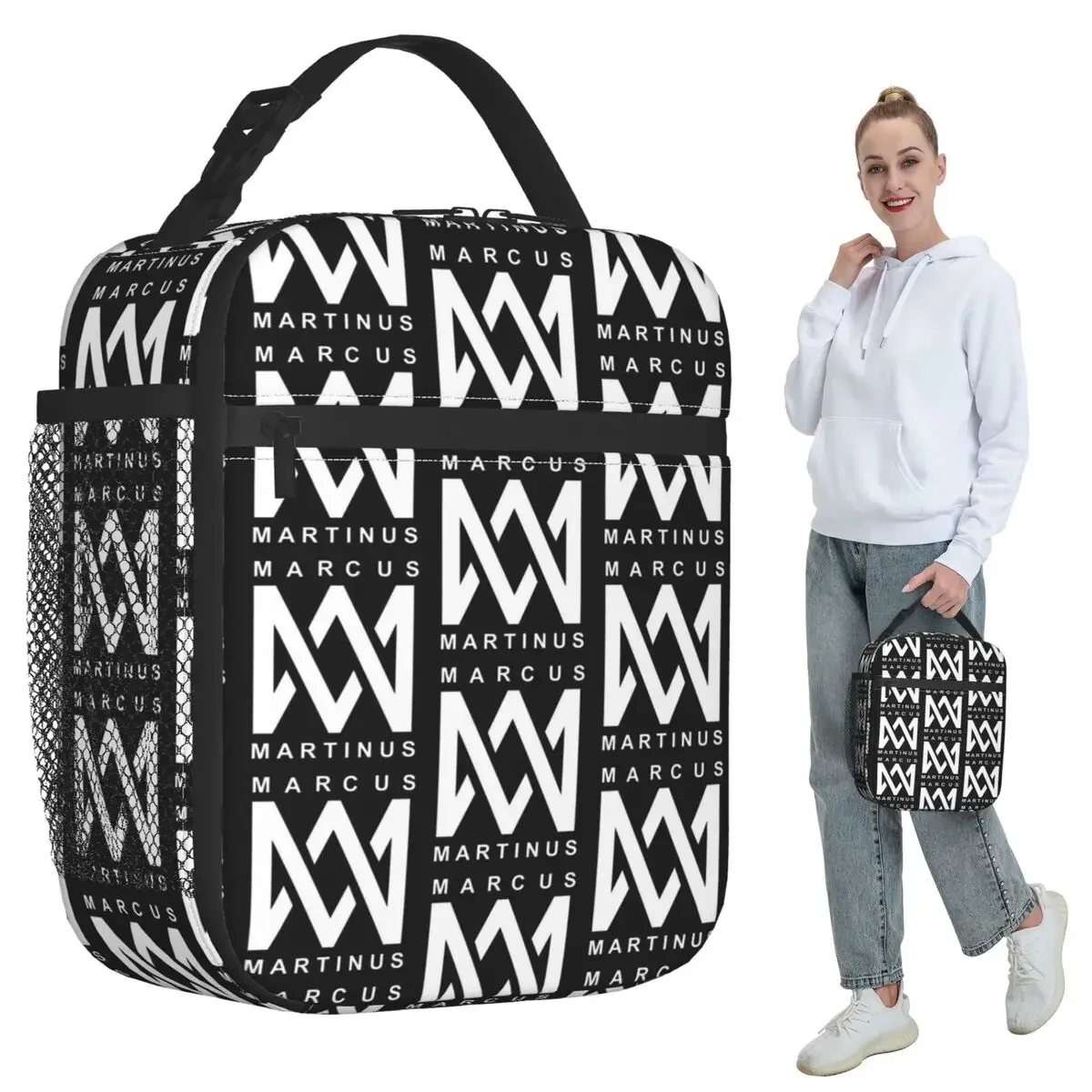 Marcus And Martinus Norway (1) Insulated Lunch Bag for Women Office Cooler Thermal Food Box Tote Portable Lunch Boxes Container