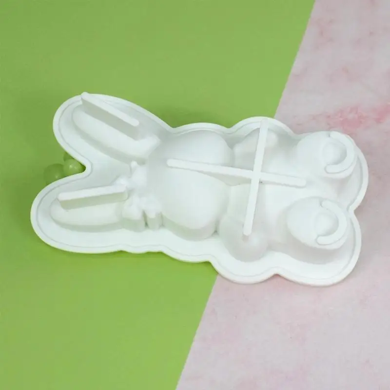 L43A Rabbit Scented Soap Mould DIY Epoxy Chocolate Mold for Decorations