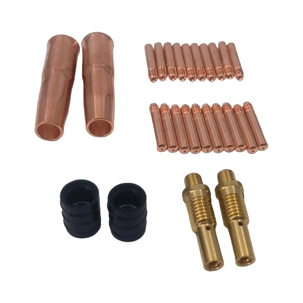 FOR Lincoln For Magnum 200 250 For MIG Replacement Kit Containing Nozzles Diffusers Adapters and Tips 22 50 52 32