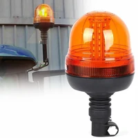 Luz LED ámbar de advertencia para carretilla elevadora de Tractor, luz intermitente de policía para motocicleta, luz estroboscópica de emergencia giratoria, lámpara de señal para camión y coche