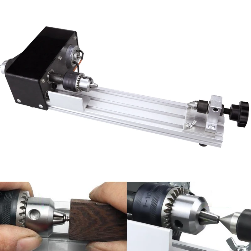 

CHKJ 795 Motor DIY Woodworking Lathe Multi-function Mini Lathe Grinding Polishing Turning Bead Round Bead Buddha Bead Machine