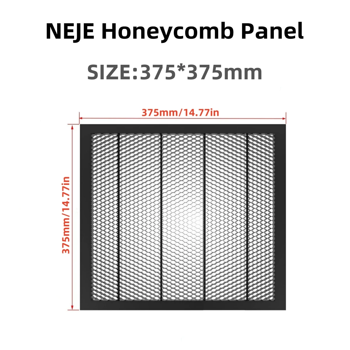 

Лазерная рабочая платформа NEJE Honeycomb 375×375 мм для лазерных гравировальных станков LONGER Ray5 и всех марок