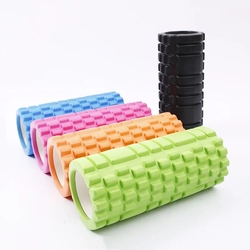 1Pcs 30CM Gym Fitness Pilates Exercise Fitness Yoga Massage Roller For Back Roller Massager Yoga Foam Roller Yoga Column