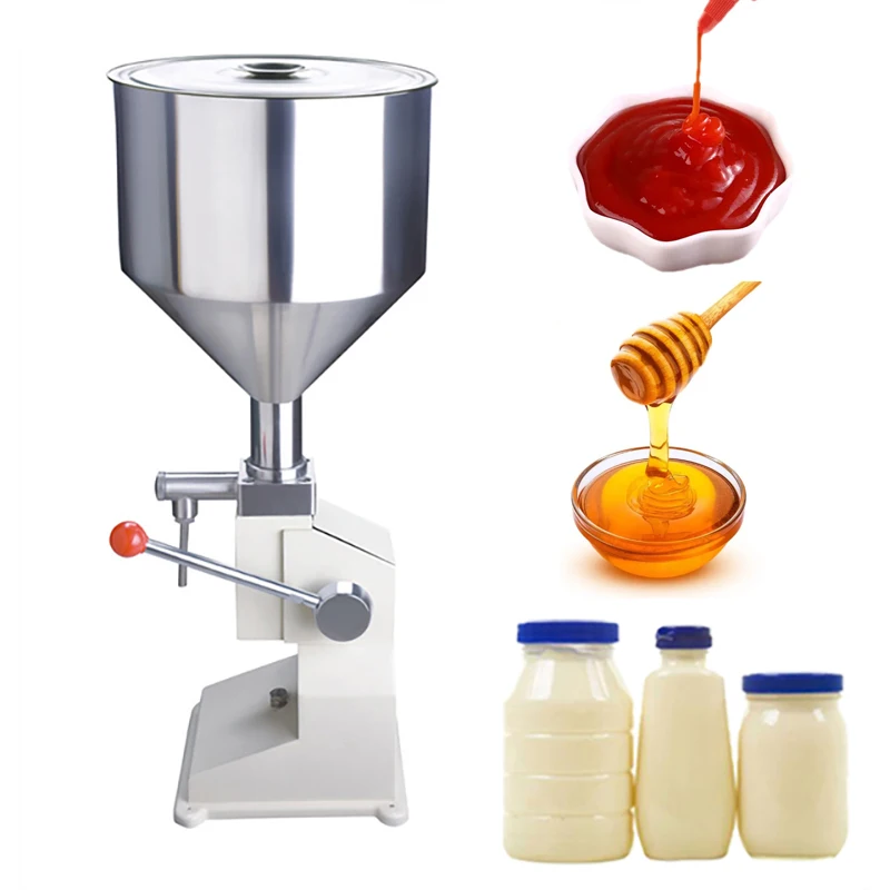 

Manual Sauce Honey Juice Milk Liquid Filling Machine