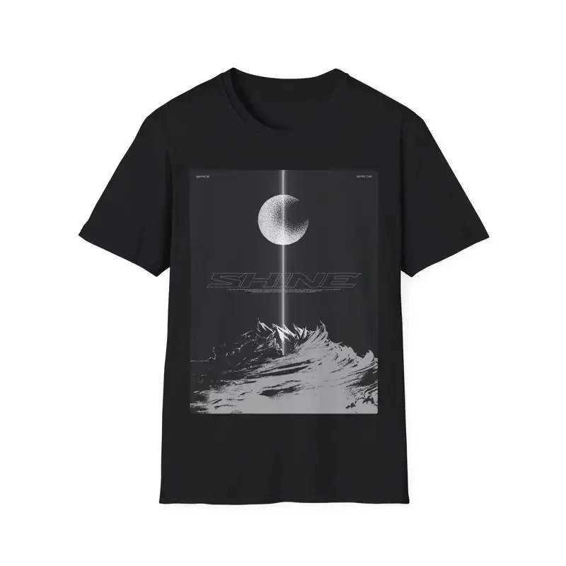 Space Shine Classic T Shirt Nebula Galaxy Astronomy Softstyle