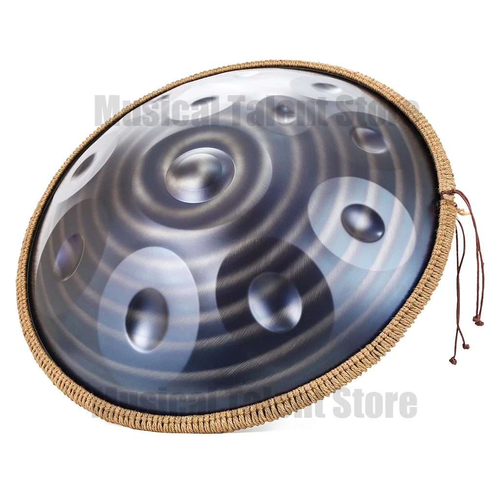 Handpan D Minor-Stainless Steel Drum for Beginner, 440Hz, 432Hz, 22 \