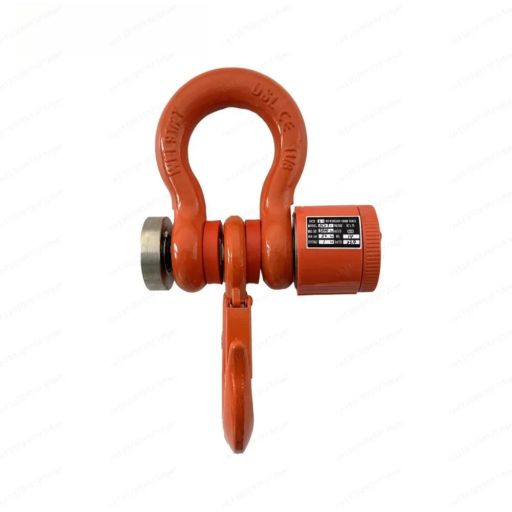 15T Wireless Crane Scale with Handheld Meter, 5kg Div Heavy Duty Industrial Hanging Hook Scale for Warehouse / Factory-jmz