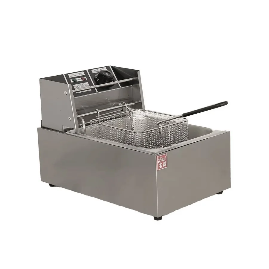 

Small Commercial Electric Single Cylinder Fryer for Small Businesses