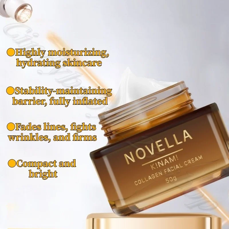 Collagen cream moisturizing moisturizing anti-aging firming desalination fine lines smooth skin improvement saggy 50g