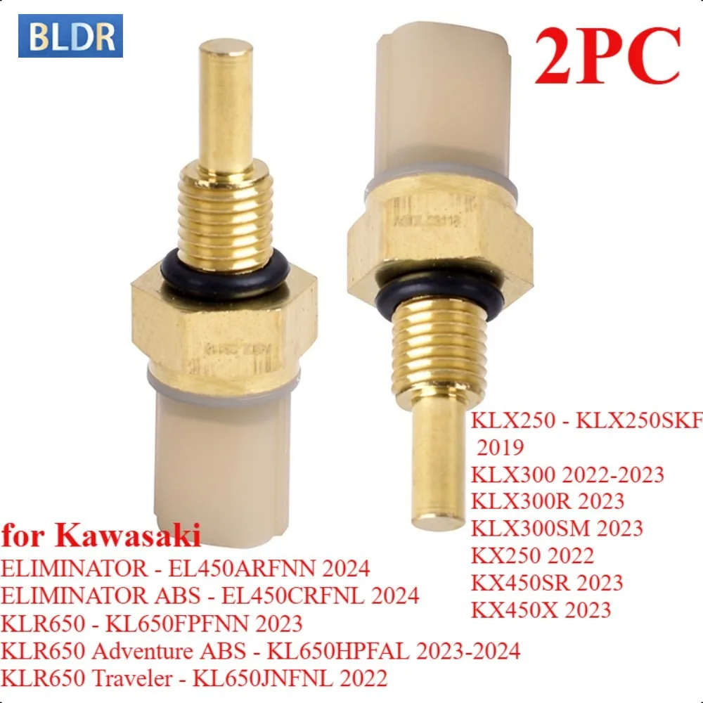 Water Temperature Sensor Temp Switch 21176-0009 for Kawasaki KLR650 KLR 650 Adventure ABS KLX250 KLX300 KLX300R KLX300SM KX450X