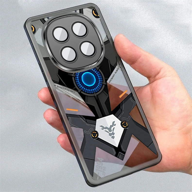 Silicone Transparent  Soft Case Lens Protecting For Redmi Note 14 Pro 4G 5G Plus 13 Pro 4G 5G Plus 12 Pro 4G 5G Plus No.6