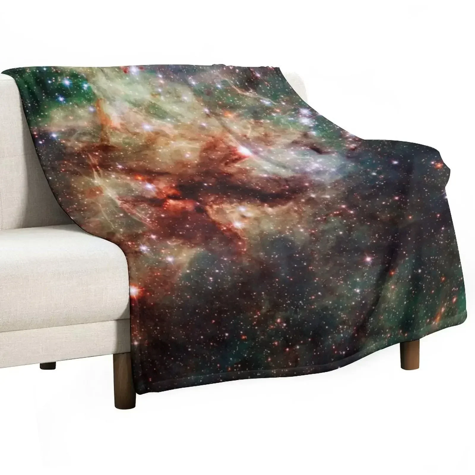 The Tarantula Nebula Throw Blanket Cute Plaid Weighted Loose Kid'S Blankets