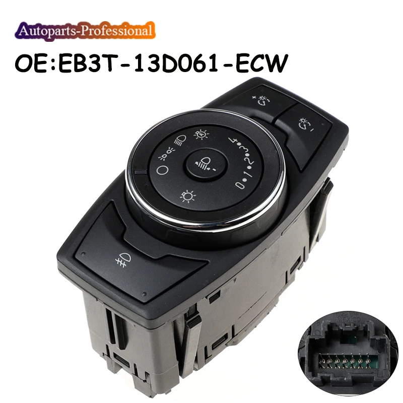 

Headlight Control Switch Button EB3T13D061ECW EB3T-13D061-ECW EB3T-13D061-BCW JB3T-13D061-CAW DG9T-13D061-JEW For Ford Ranger