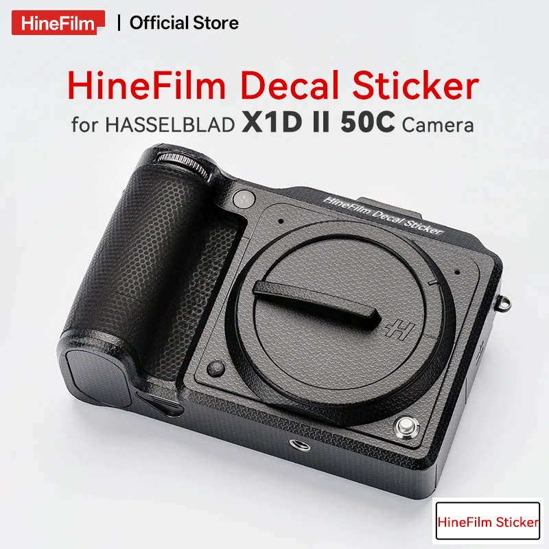 Hinefilm Skin pour appareil photo X1D2 50C, autocollant de protection pour appareil photo Hasselblad X1D II 50C, protection anti-rayures X1DII 50C
