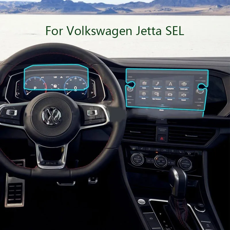 

Защитная пленка из закаленного стекла для Volkswagen Jetta SEL 2019 2020 2021