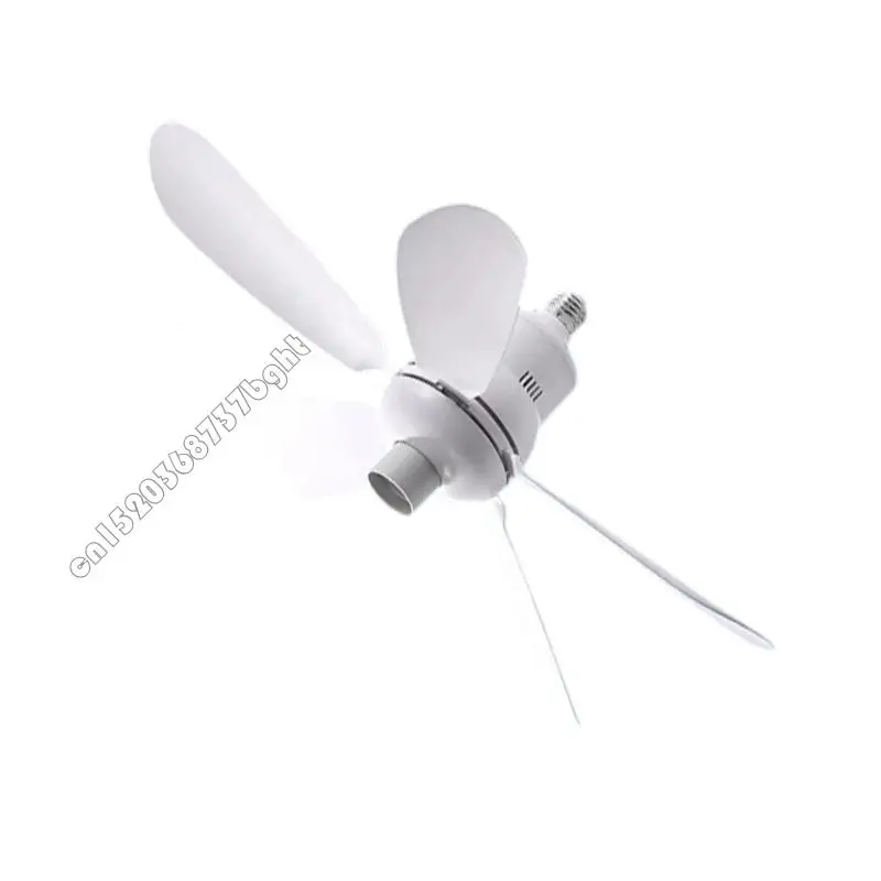 

Современный потолочный вентилятор E27 Базовый блюд люстр Потолочный вентилятор Удлинител вентилятор с дистанционным управлением