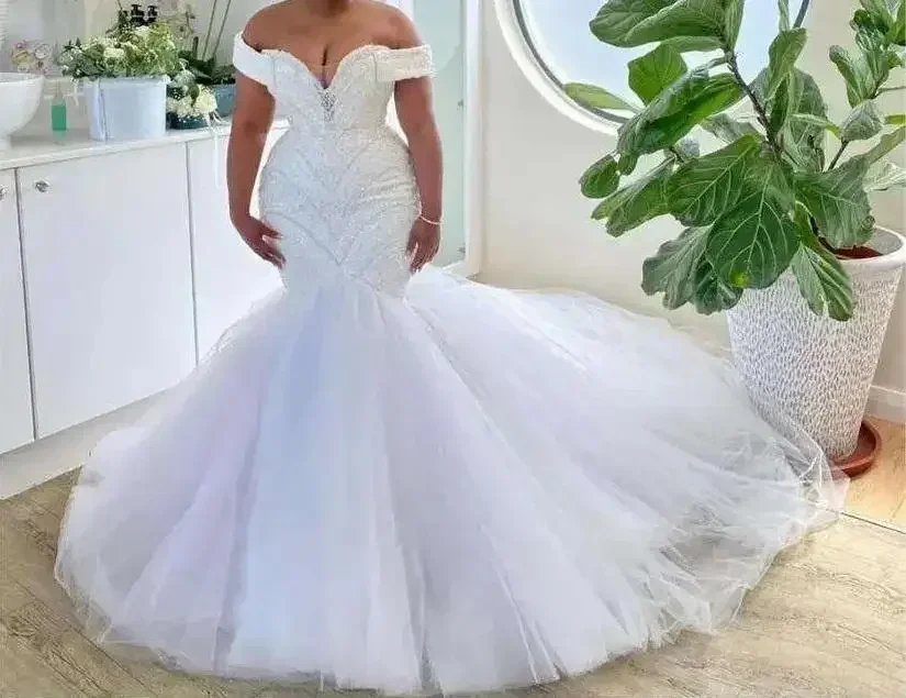 Customized New Fish Tail Main Wedding Get Bridal Super Fairy Dream Short Story Sakura Fine Tail Korean Light Wedding