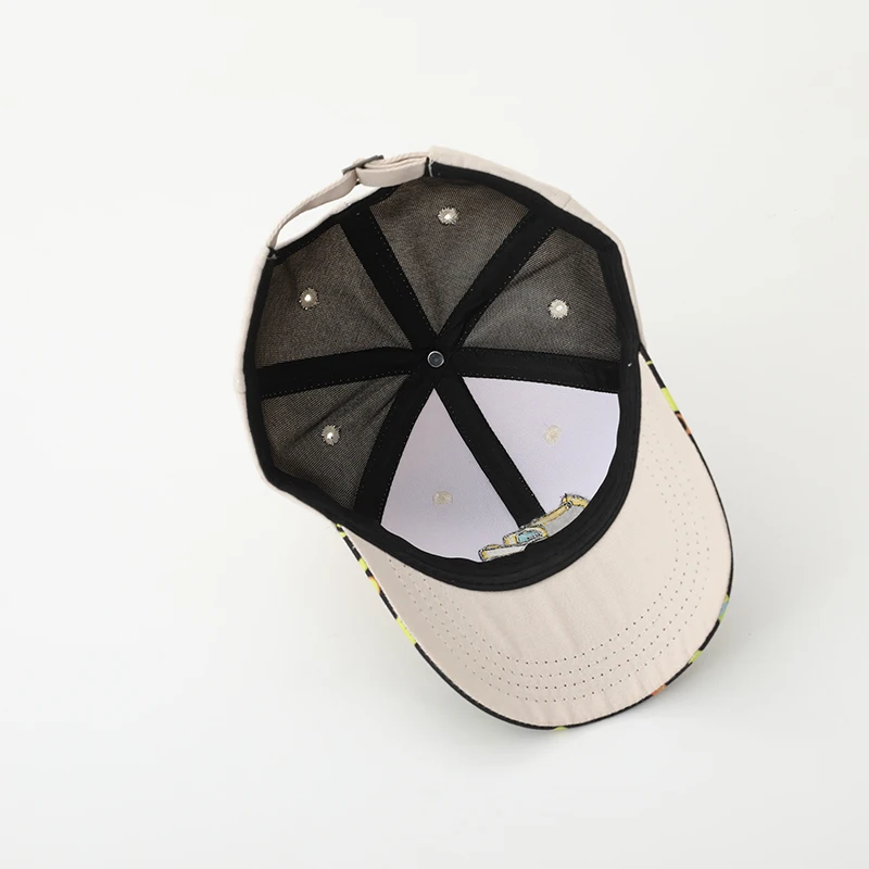 2025 Summer Baby Sports Hats Fashion School Boy Baseball Hats Excavator Embroidered Children Outdoor Kids Caps for 2-8Years