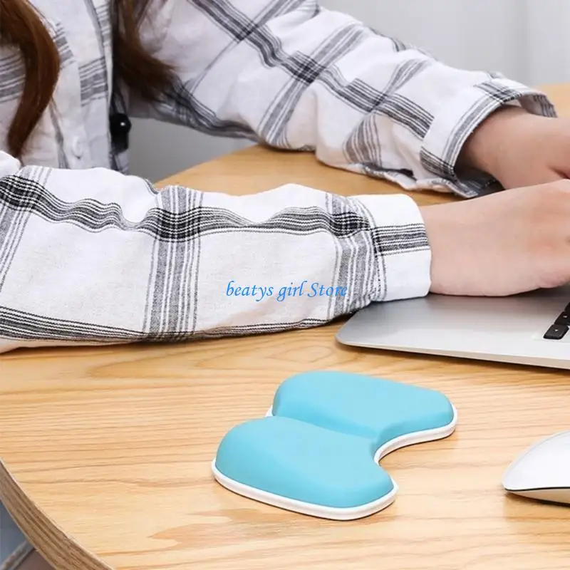 

C7AB Wrist Rest Mouse Pad Gaming Silicon Gel Mousepad Mat Healthy Ergonomic Soft Memory Wrist Support for Keyboards Office