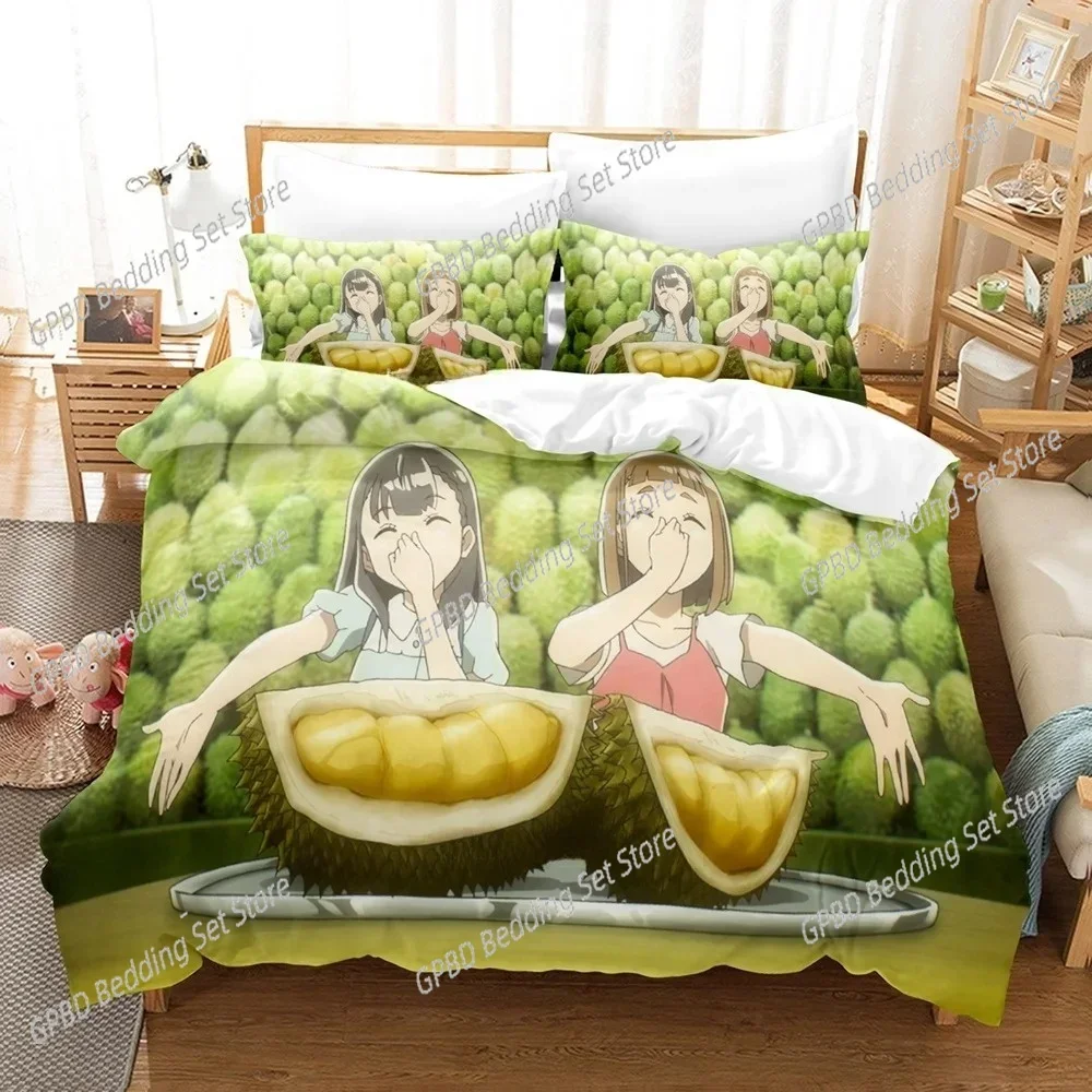 

New Anime A Place Further Than The Universe Bedding Set Bedroom Soft Modern Bedspreads Comefortable Duvet Cover Quilt Pillowcase