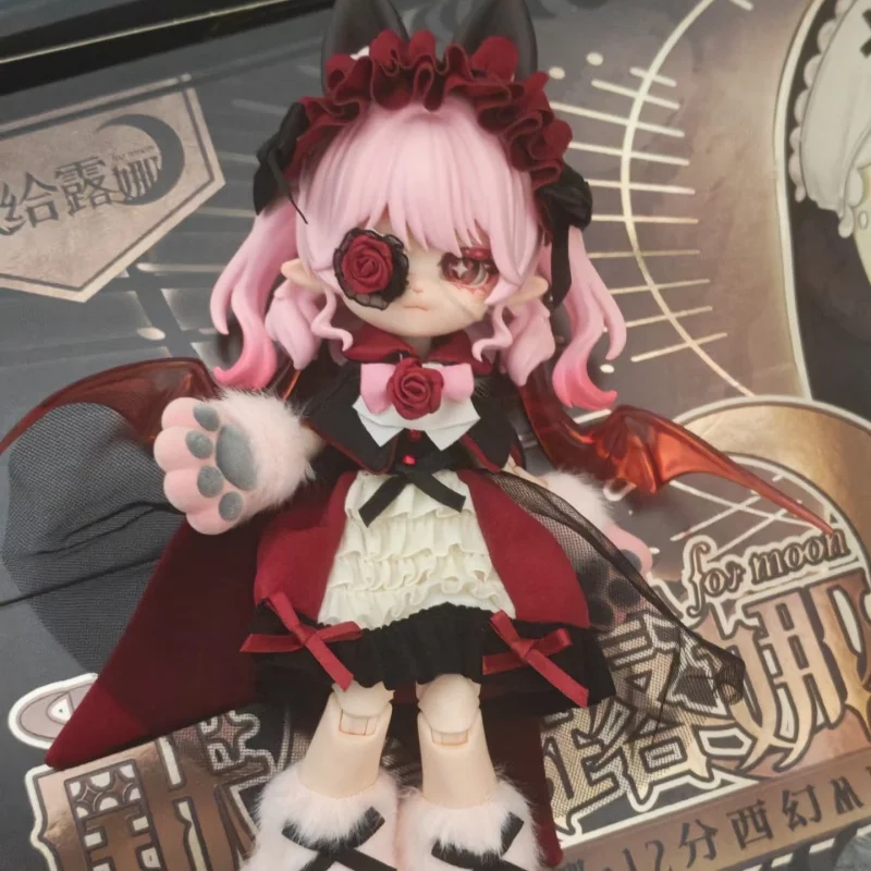 Vorverkauf für 30 Tage, speziell für Luna For Moon Series 12-Punkt-Mjd-Blindbox, Mystery-Box-Spielzeug, niedliche Action-Anime-Figur