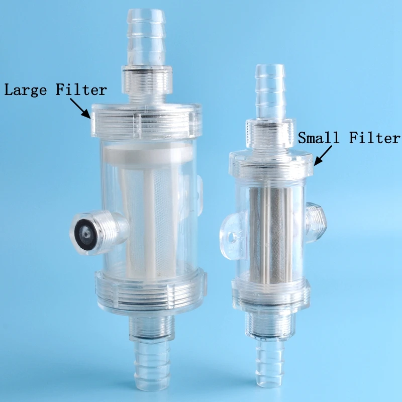 1 szt. 12mm ~ 25mm filtr do akwarium do akwarium nawadnianie ogrodu fajka wodna domowego sitko hamulec samochodowy filtr akcesoria