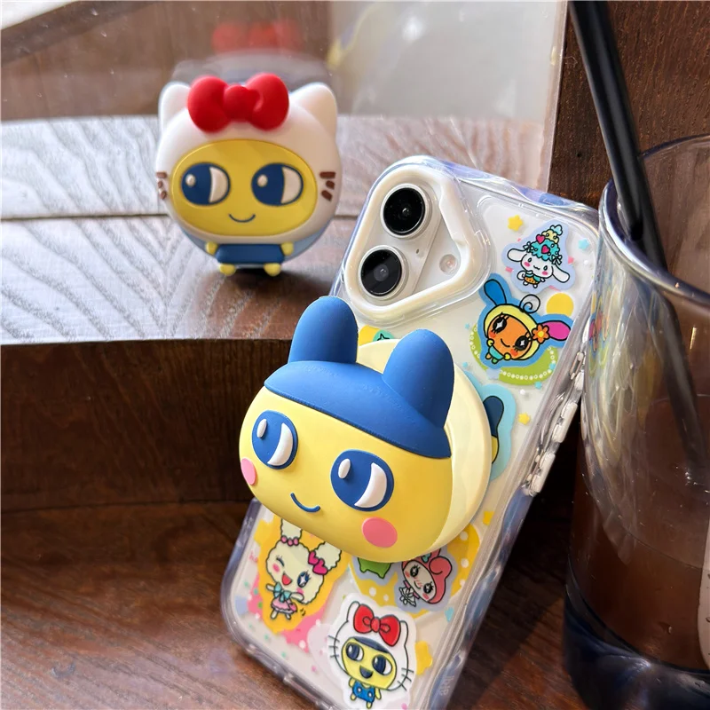 Kawaii Cartoon magnetische faltbare Handy-Griffhalter Sockel Tasche für Magsafe IPhone Samsung Mac Safe Ring Finger Expanding – Detail 5