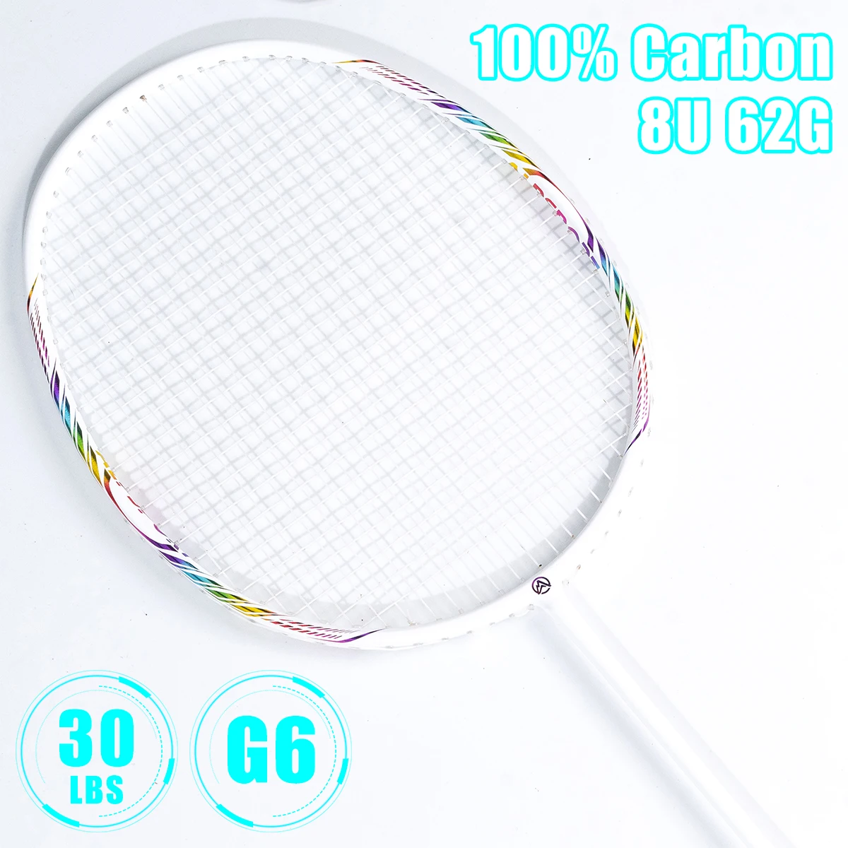 

​​ALP BBQ2.0 8U 65g Pro Racket | T800 Carbon Fiber + Damping Ring | Training & Competition​​