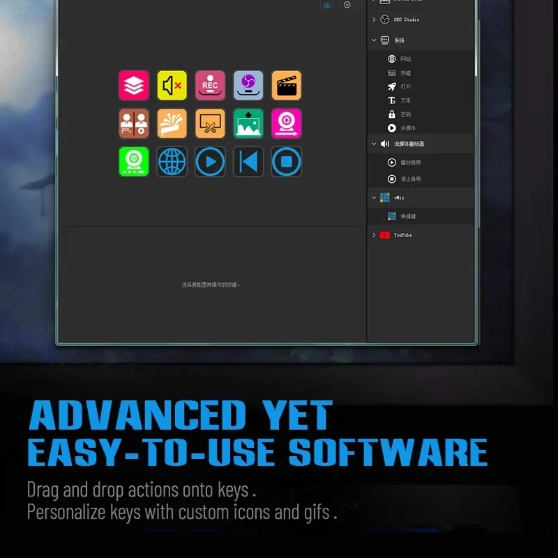 Mirabox Streamdeck 293S Stream deck 10 Keys Button Live Console Mini Keypad Streamdeck macropad Stream Desk Studio Controller
