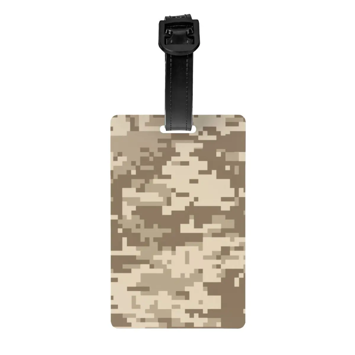 Desert Digital Camo bagaglio Tag per valigie Fashion Multicam Military Camouflage bagaglio Tag Privacy Cover ID Label