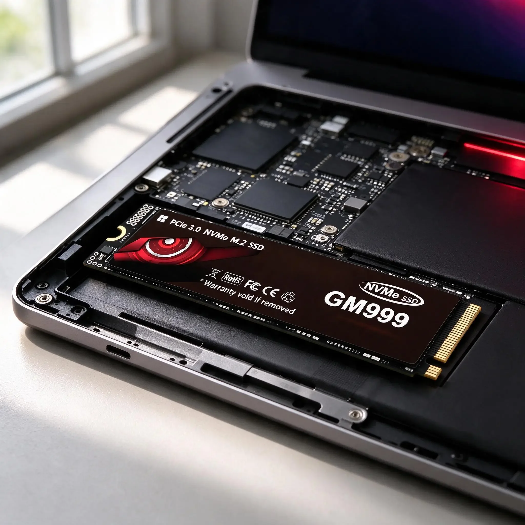 GM999 NVMe M.2 Built-in SSD, 1TB/2TB/4TB/500GB, Fast Speed Solid State Disk, Desktop, Laptop, Notebook, Computer. Titan Max.