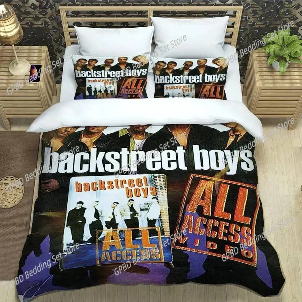 

BSB band backstreet boys 3D Duvet Cover Bedding Set Comforter Linen Pillowcases Home Decor Single Double Twin King Queen