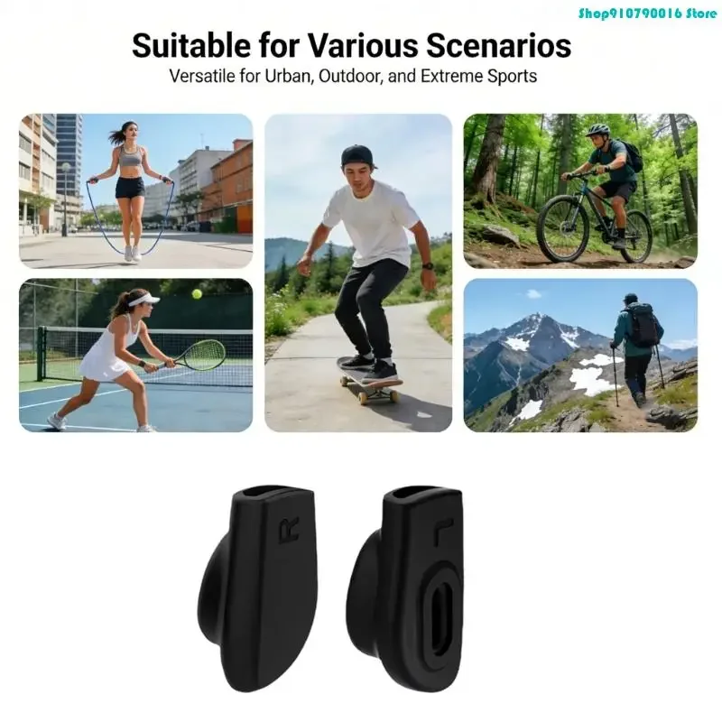 N2UB Sport Eyewear Silicone Grips Glasses Holder G38 2 Piece for Active Lifestyles