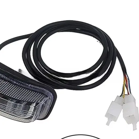 

Rear Lamp 60V Taillight Easy Installation Enhanced Night Visibility Enhanced Visibility Lights Electric Scooter